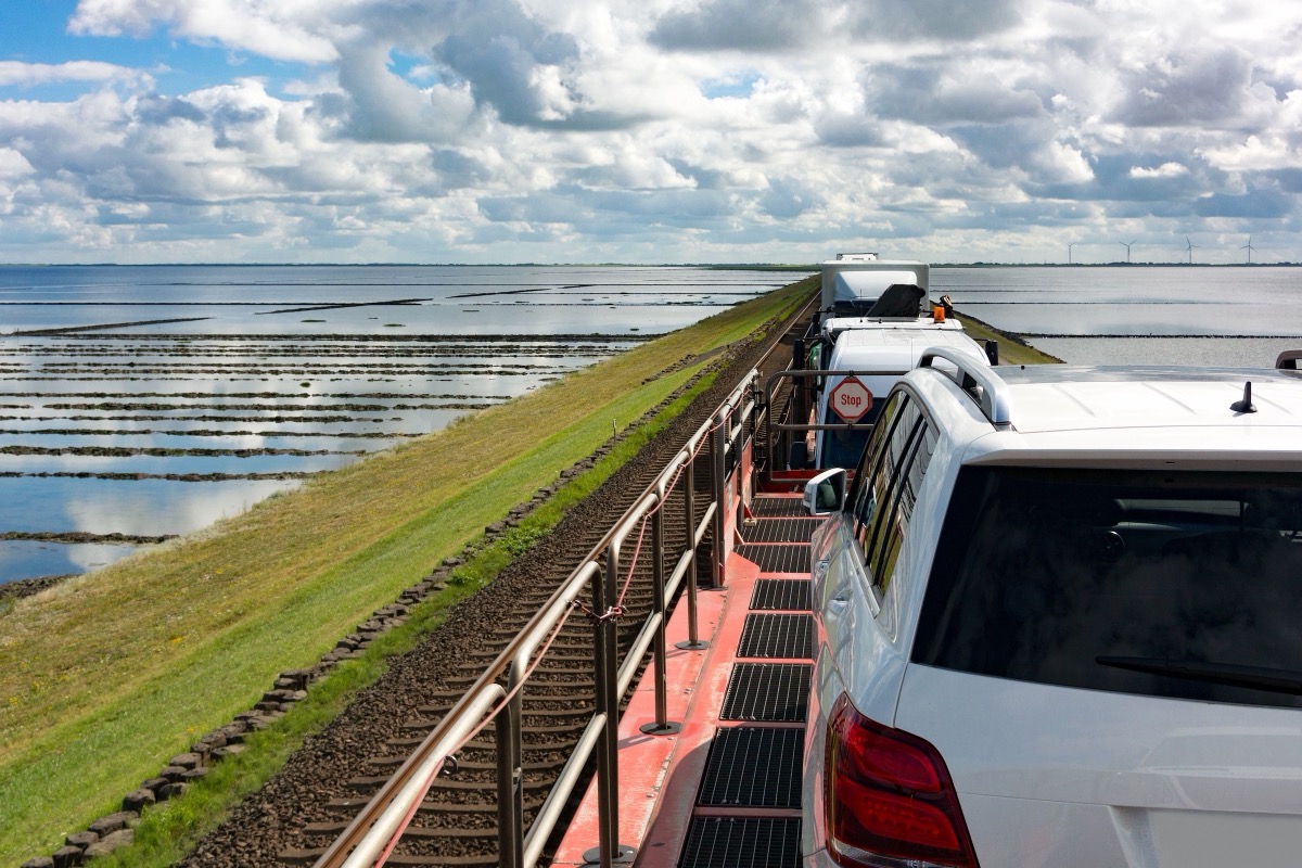 Übersicht der Anreisemöglichkeiten mit dem Auto nach Sylt